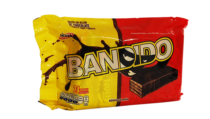 Galleta Bandido 24uds