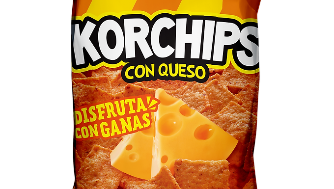 KORNCHIPS QUESO FRONT 165G